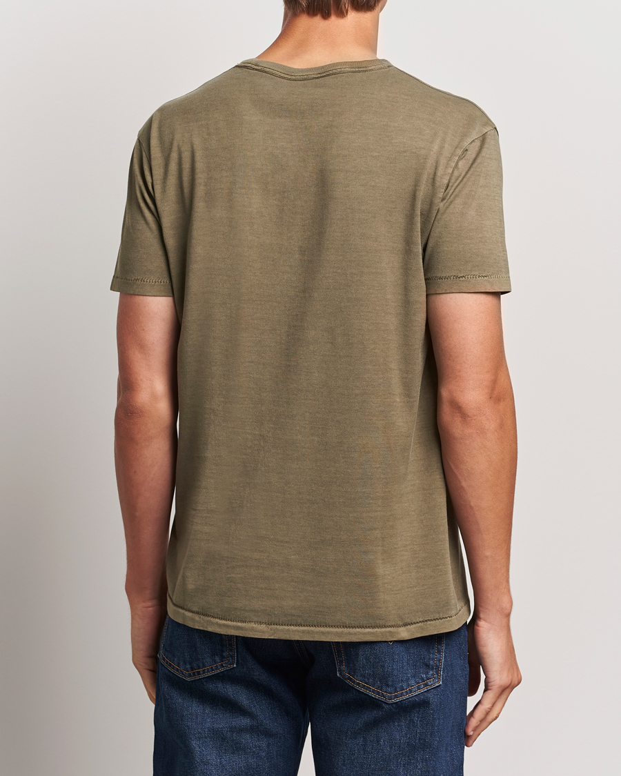 Mies | T-paidat | RRL | Graphic Short Sleeve T-Shirt Olive