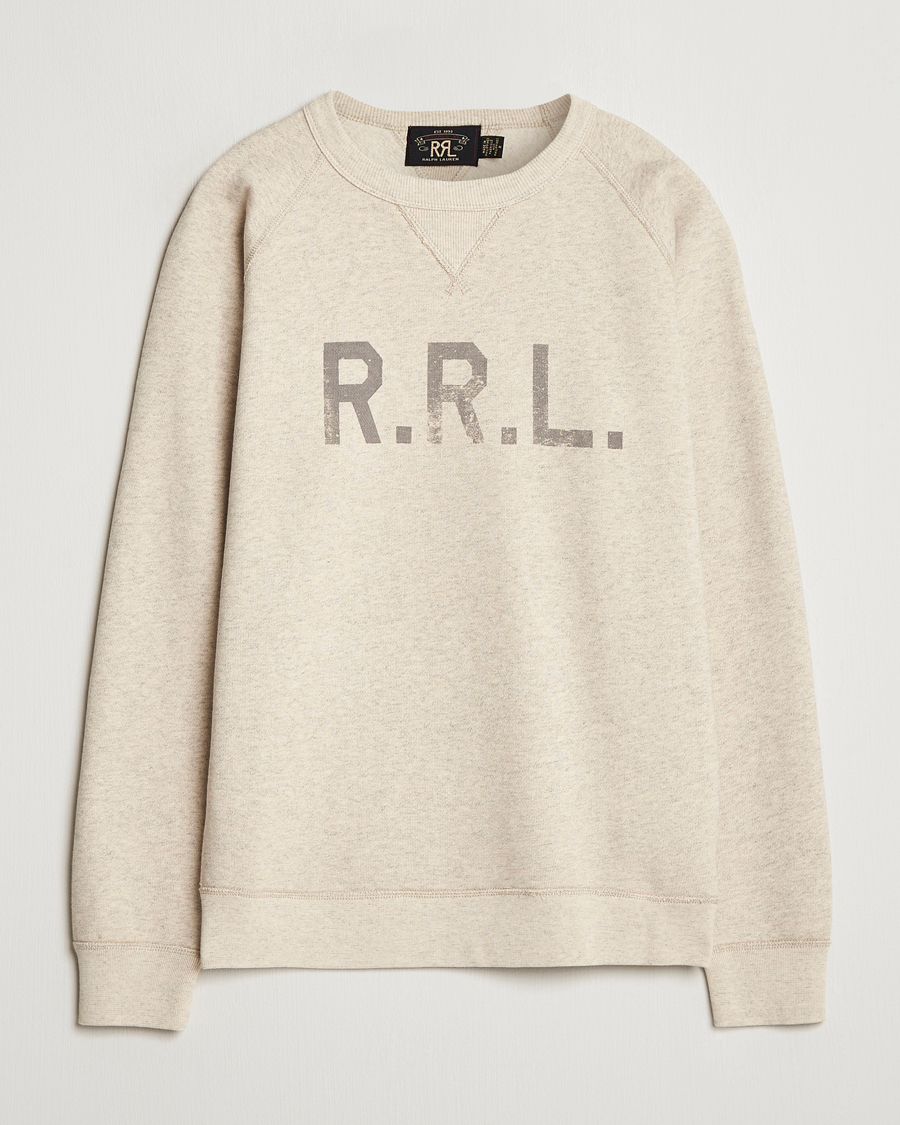 Mies | Puserot | RRL | Raglan Sleeve Sweatshirt Oatmeal Heather