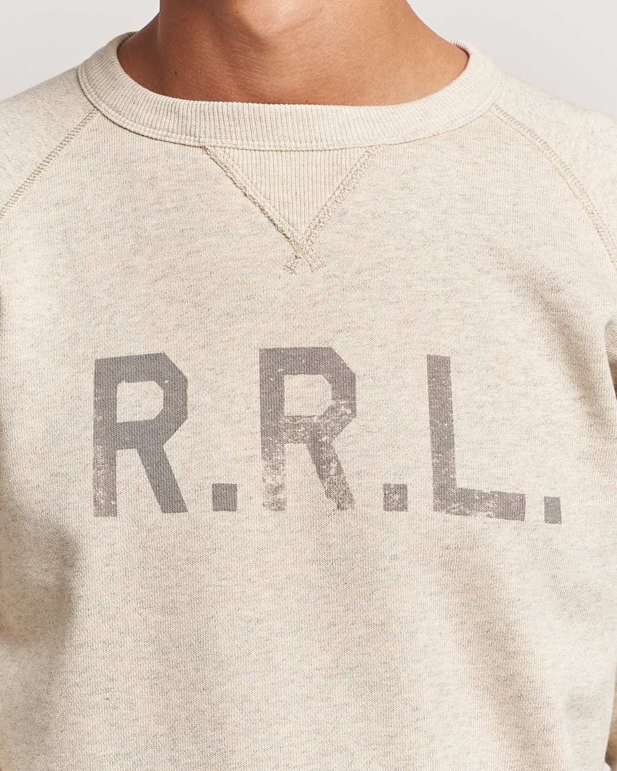 Mies | Puserot | RRL | Raglan Sleeve Sweatshirt Oatmeal Heather