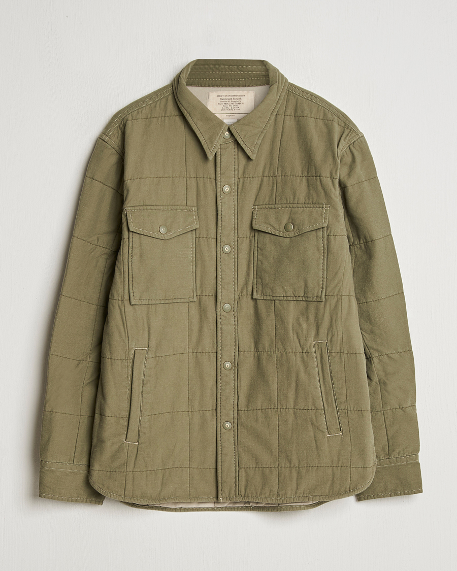 Mies | Takit | RRL | Mountain Shirt Jacket Olive Drab