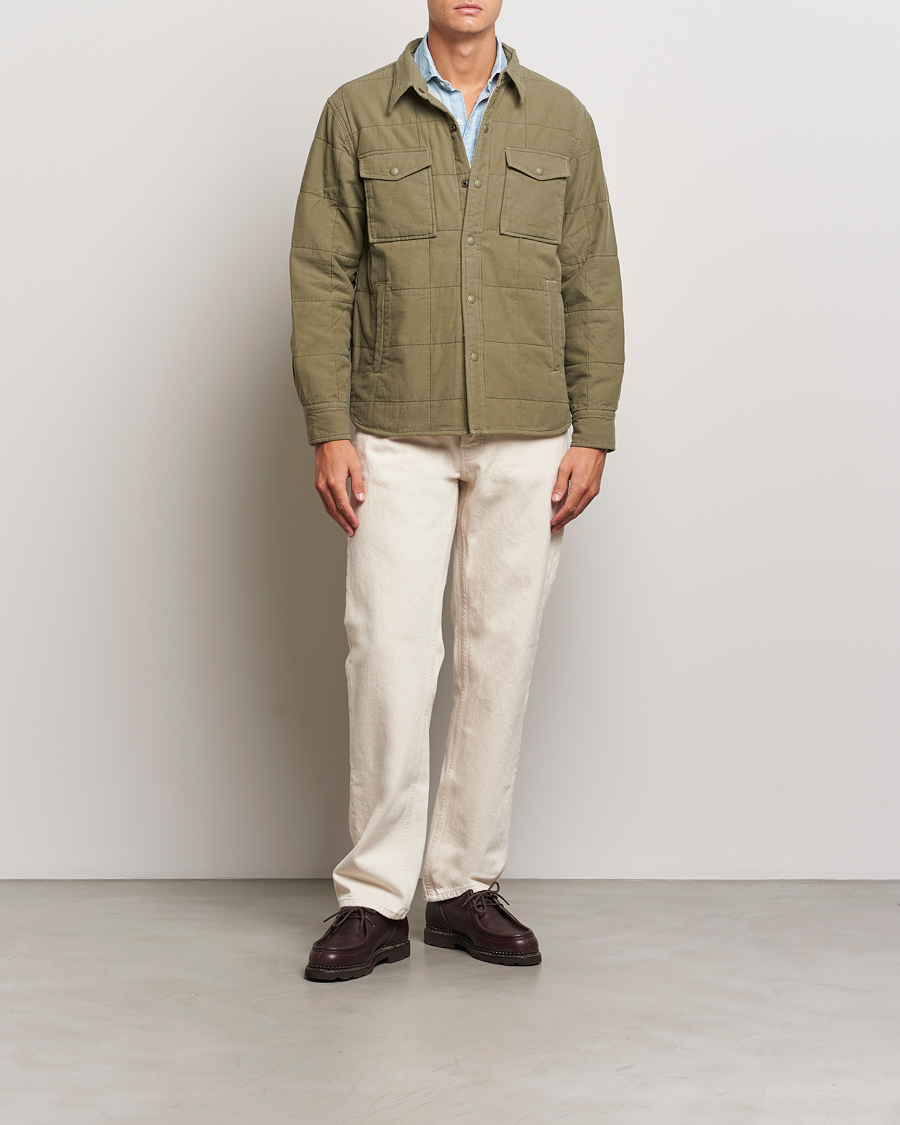Mies | Takit | RRL | Mountain Shirt Jacket Olive Drab