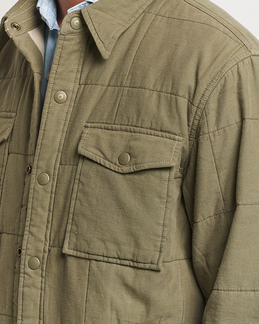 Mies | Takit | RRL | Mountain Shirt Jacket Olive Drab
