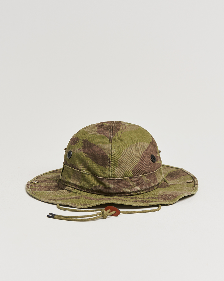 Mies | RRL Jungle Boonie Hat Olive Camo | RRL | Jungle Boonie Hat Olive Camo