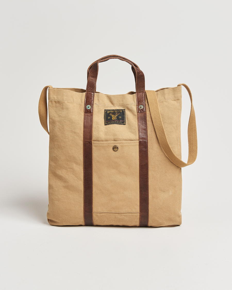 Mies | RRL Harley Canvas Tote Bag Khaki | RRL | Harley Canvas Tote Bag Khaki