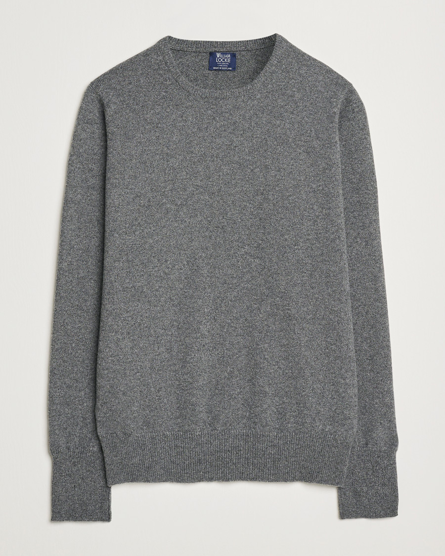 Mies | Puserot | William Lockie | Rob Lambswool Crewneck Cliff