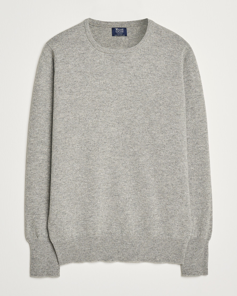Mies | Puserot | William Lockie | Rob Lambswool Crewneck Flannel