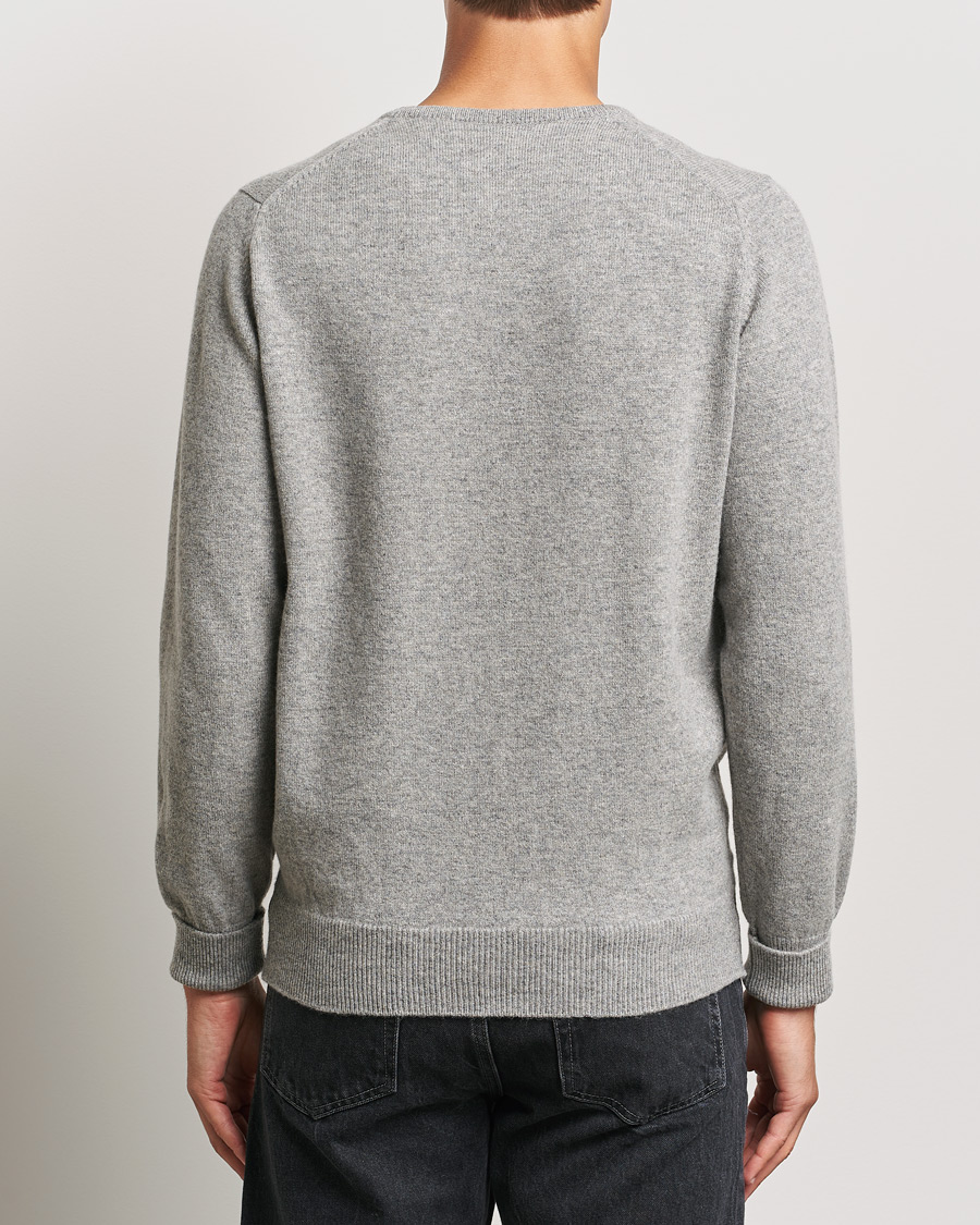 Mies | Puserot | William Lockie | Rob Lambswool Crewneck Flannel