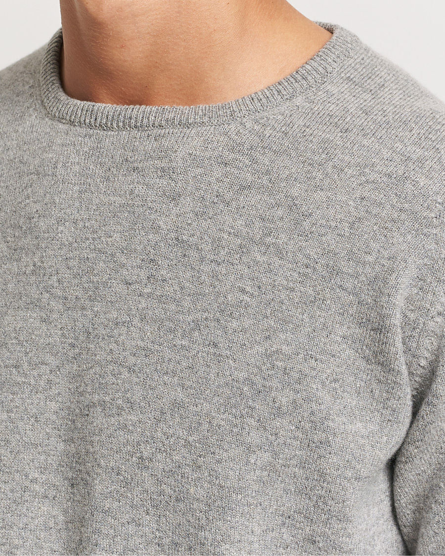 Mies | Puserot | William Lockie | Rob Lambswool Crewneck Flannel
