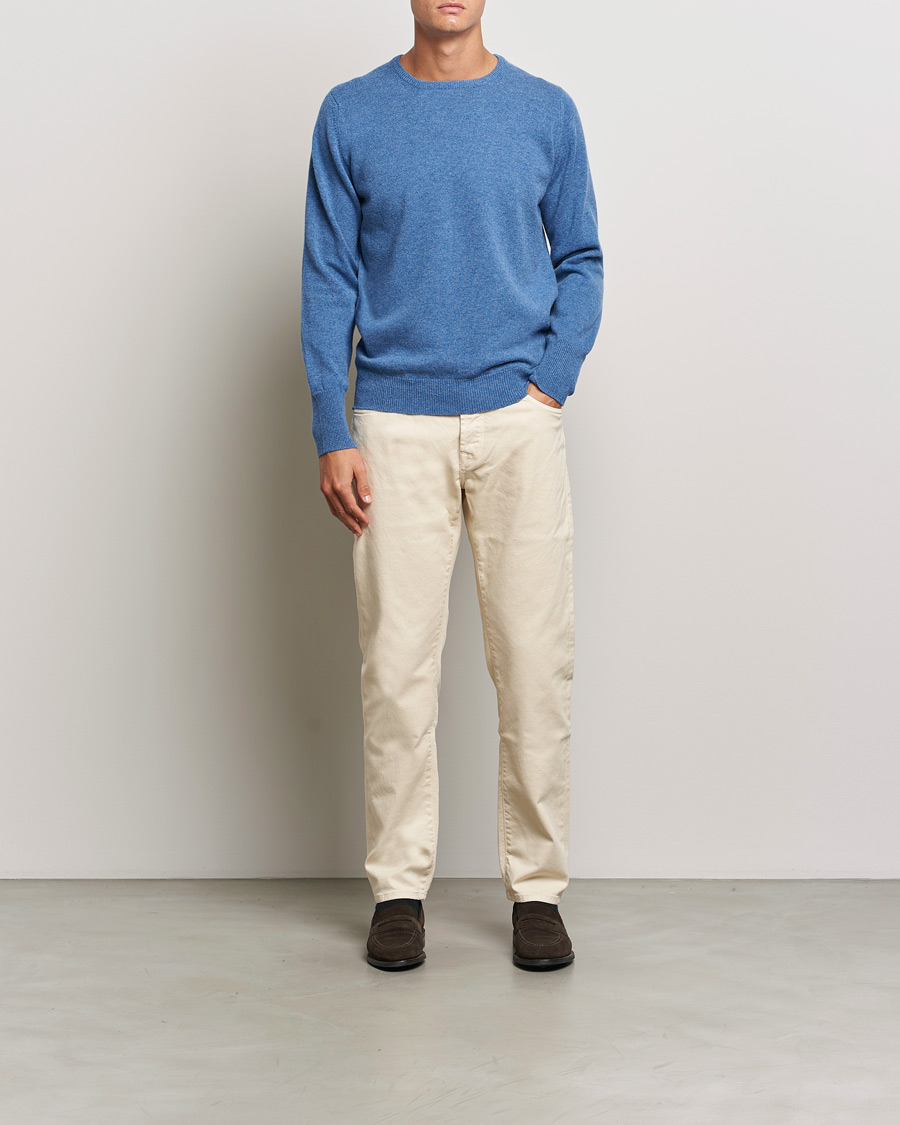 Mies | Puserot | William Lockie | Rob Lambswool Crewneck Jeans