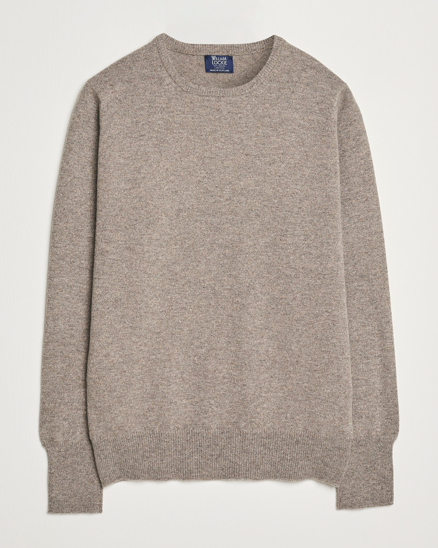Mies | Puserot | William Lockie | Rob Lambswool Crewneck Vole