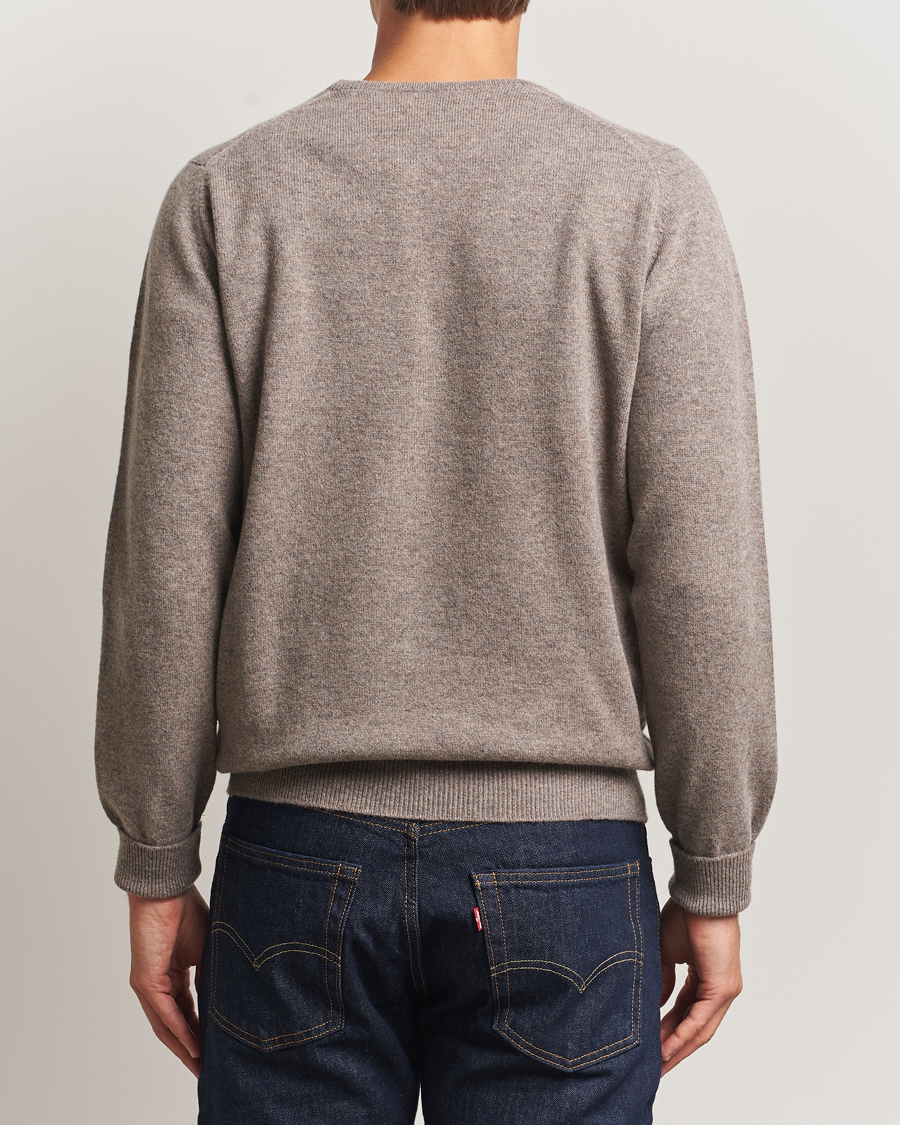 Mies | Puserot | William Lockie | Rob Lambswool Crewneck Vole