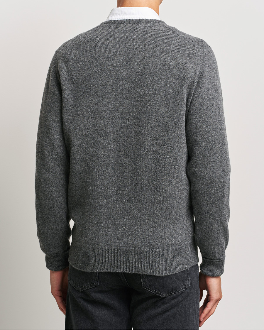 Mies | Puserot | William Lockie | Rob Lambswool V-Neck Cliff