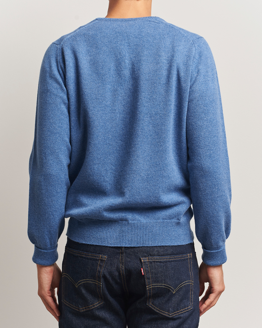 Mies | Puserot | William Lockie | Rob Lambswool V-Neck Clyde