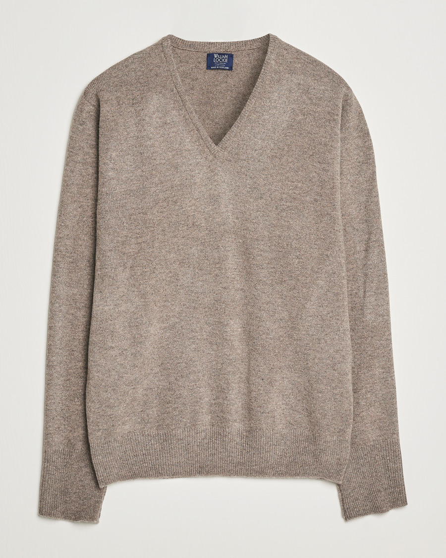 Mies | Puserot | William Lockie | Rob Lambswool V-Neck Vole
