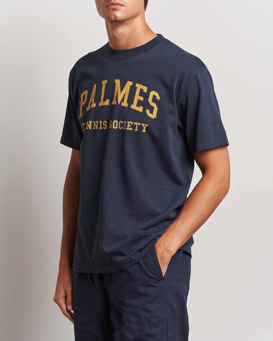 Mies | T-paidat | Palmes | Ivan T-Shirt Navy