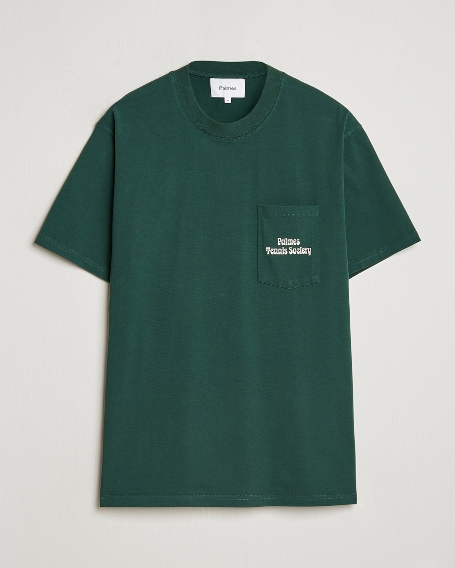 Mies | T-paidat | Palmes | Fifth Pocket T-Shirt Dark Green