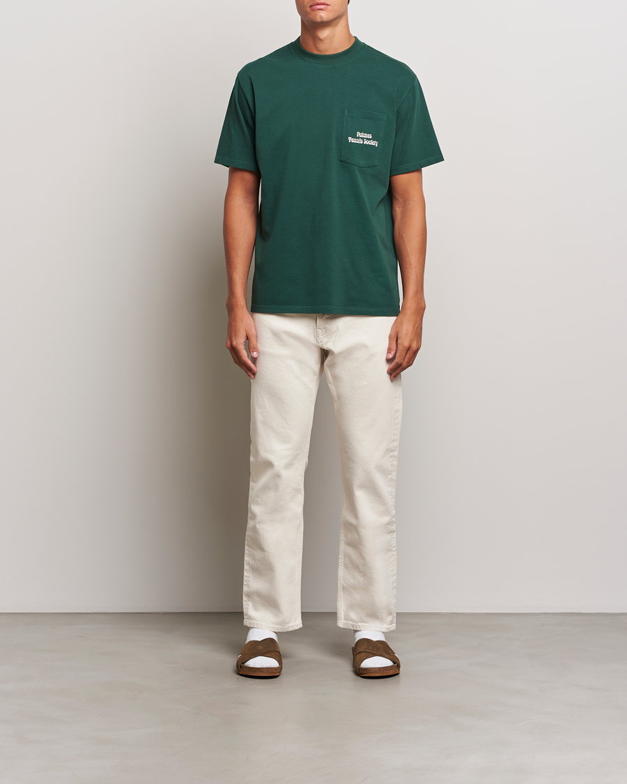 Mies | T-paidat | Palmes | Fifth Pocket T-Shirt Dark Green