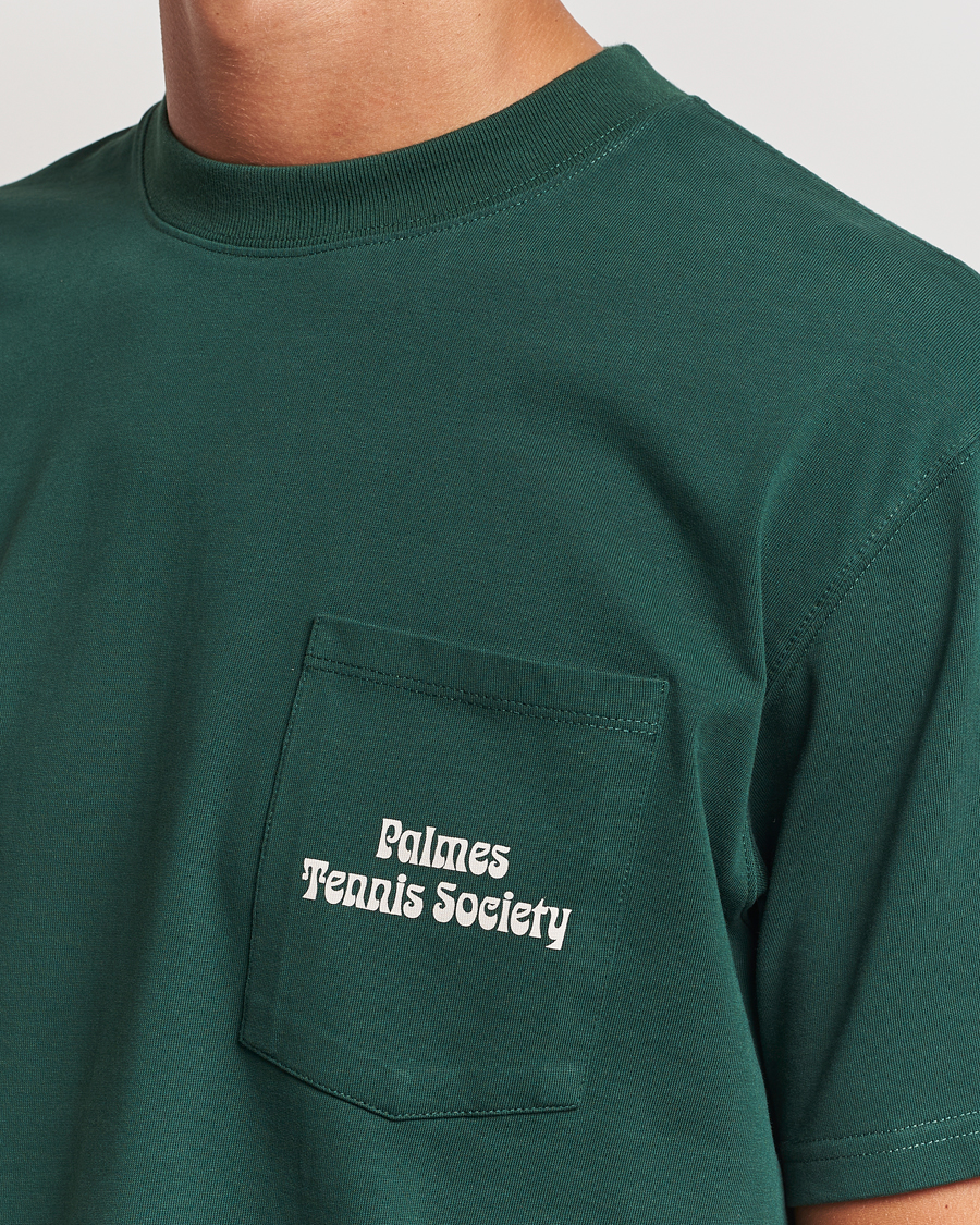 Mies | T-paidat | Palmes | Fifth Pocket T-Shirt Dark Green