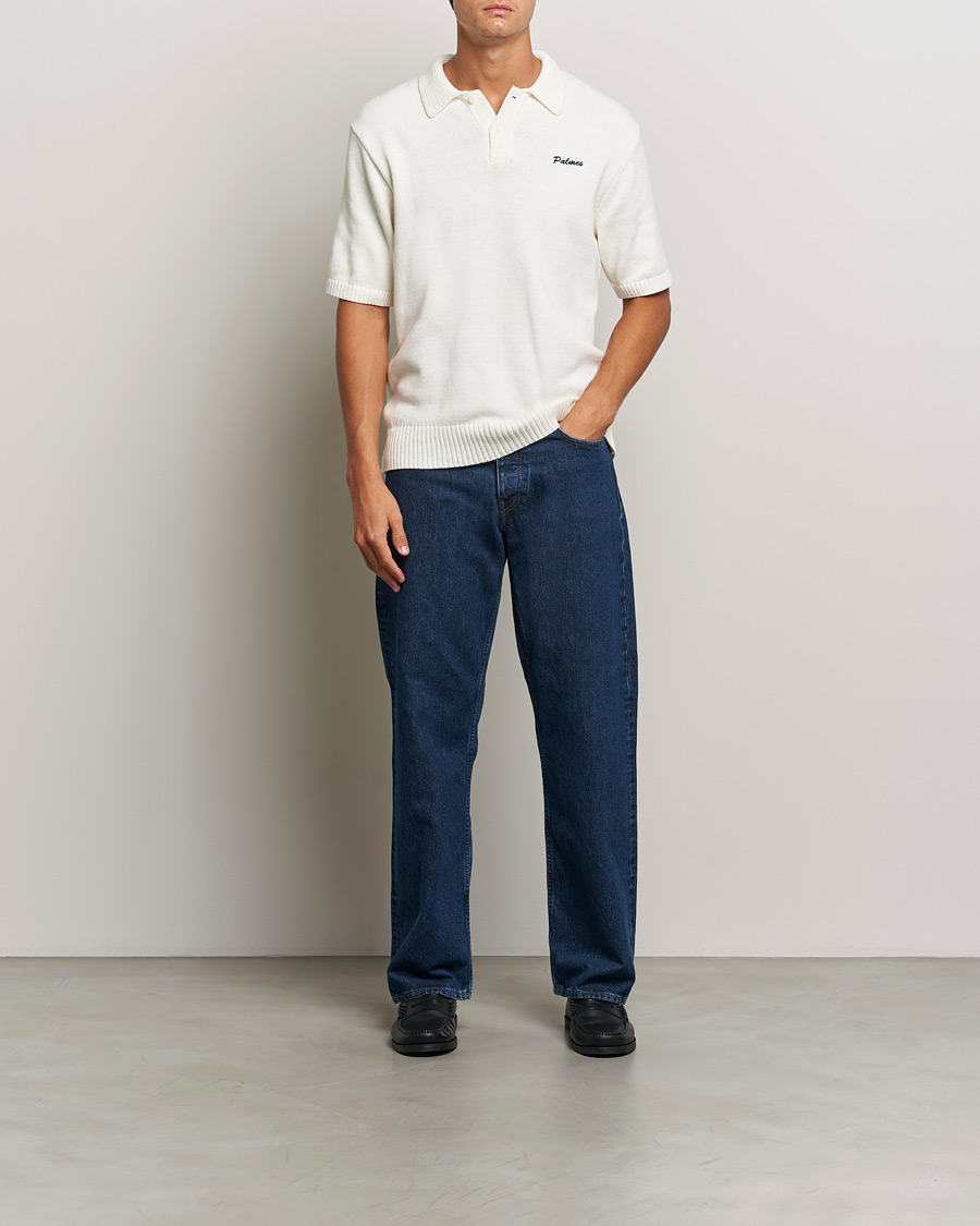 Mies | Pikeet | Palmes | Marco Knit Polo Off White