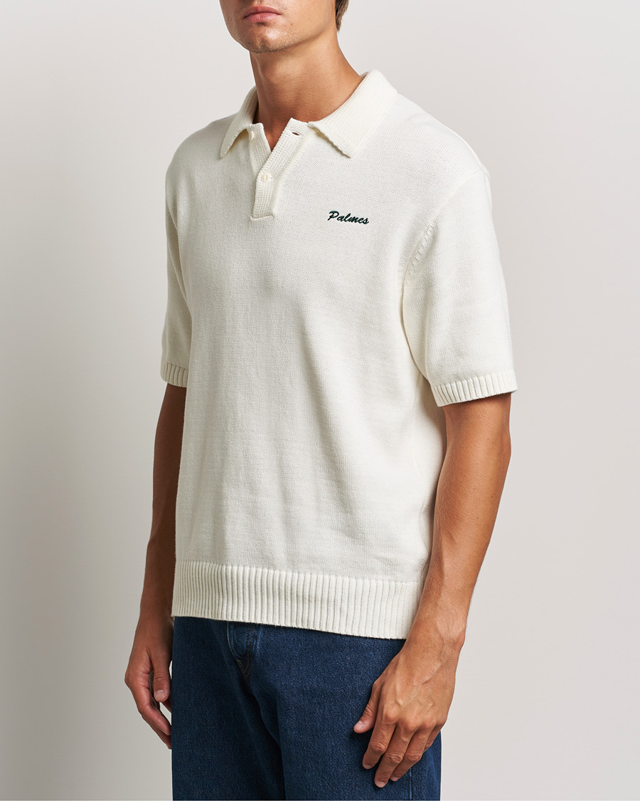 Mies | Pikeet | Palmes | Marco Knit Polo Off White