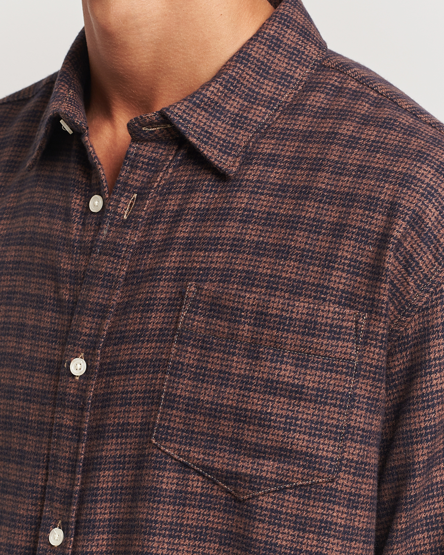 Mies | Kauluspaidat | Palmes | Joseph Flannel Shirt Navy