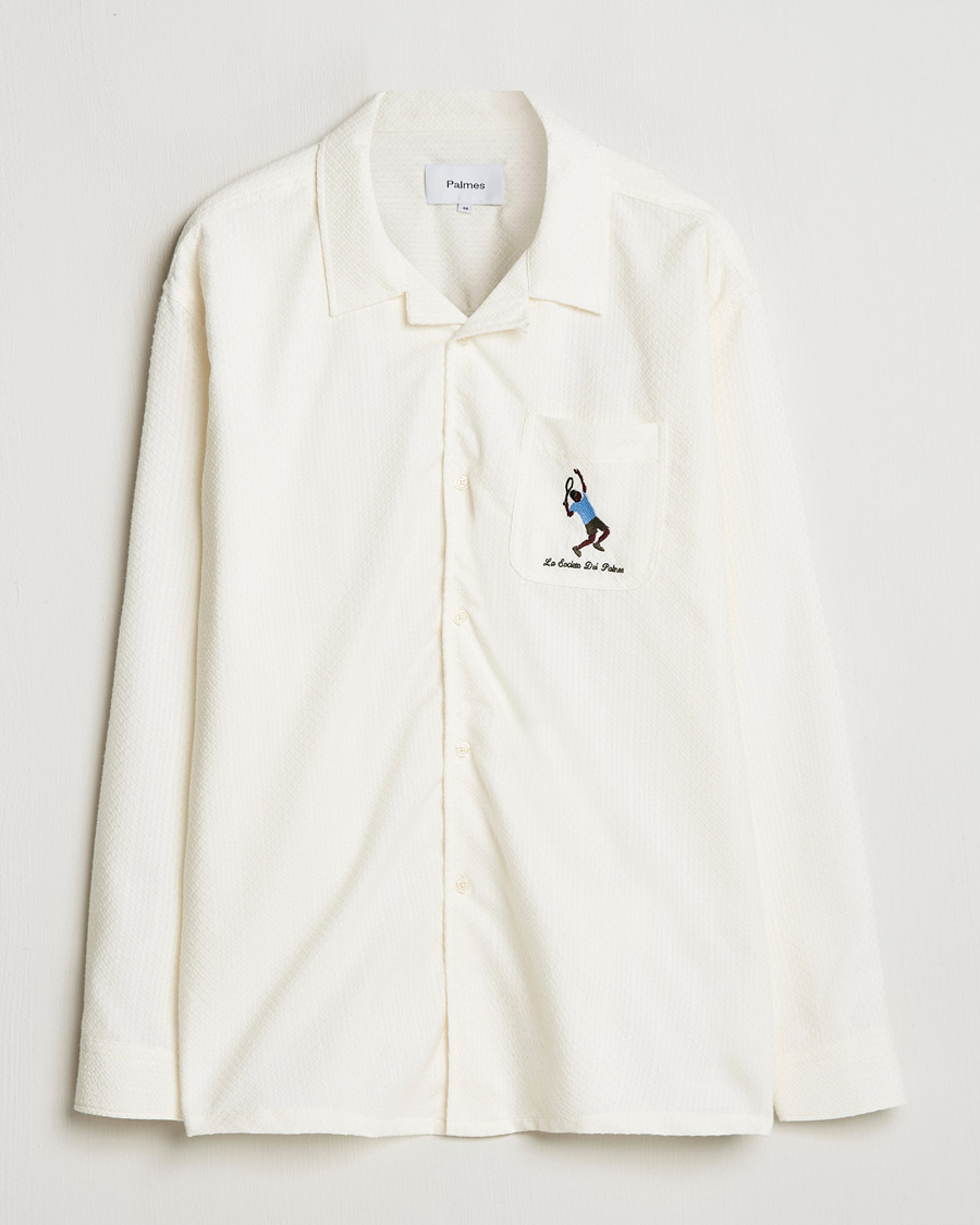Mies | Kauluspaidat | Palmes | Societa Structured Shirt Off White