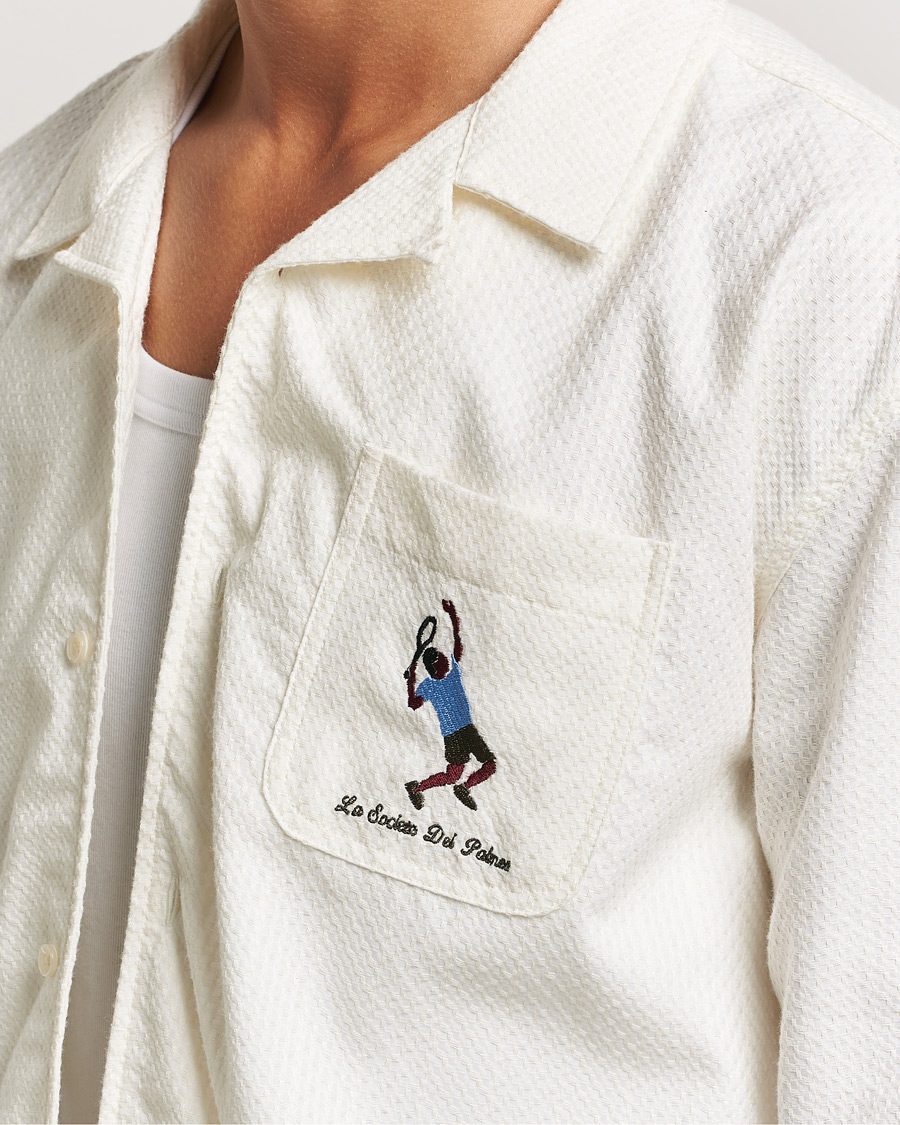 Mies | Kauluspaidat | Palmes | Societa Structured Shirt Off White