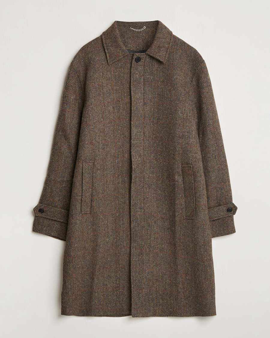 Mies | Takit | Palmes | Tweed Coat Brown
