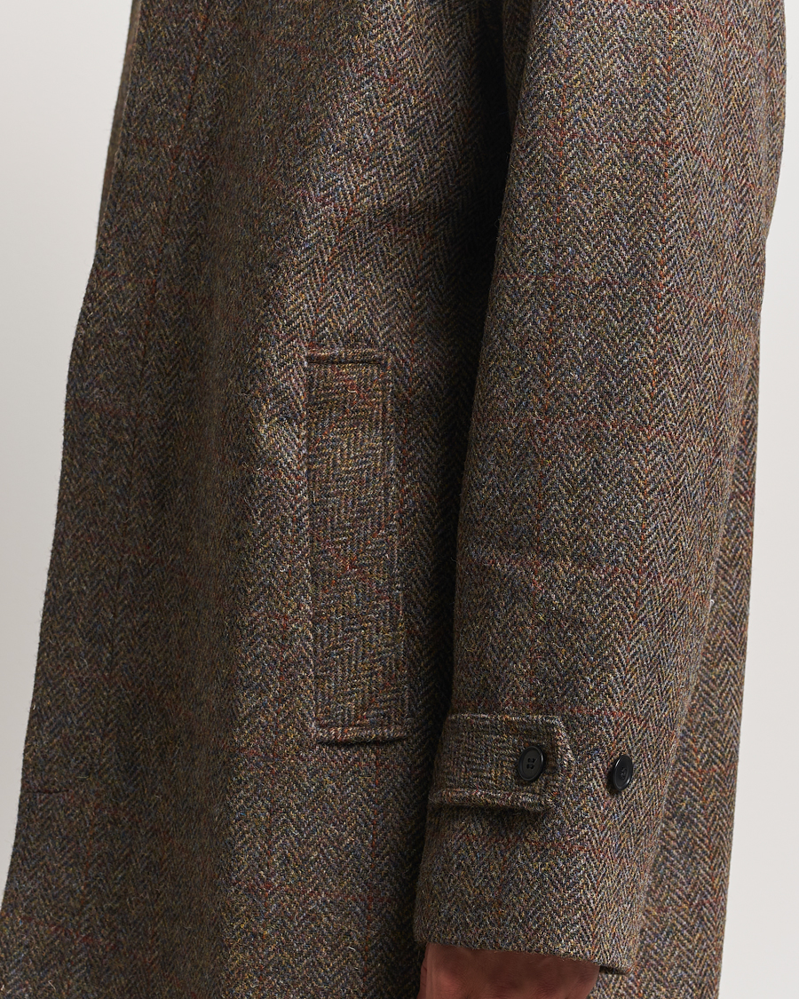 Mies | Takit | Palmes | Tweed Coat Brown