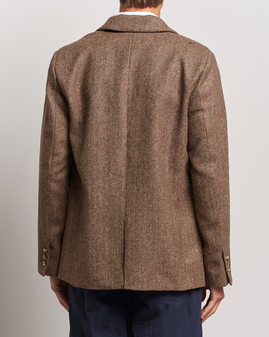 Mies | Pikkutakit | Palmes | Blaze Herringbone Wool Sport Coat Brown