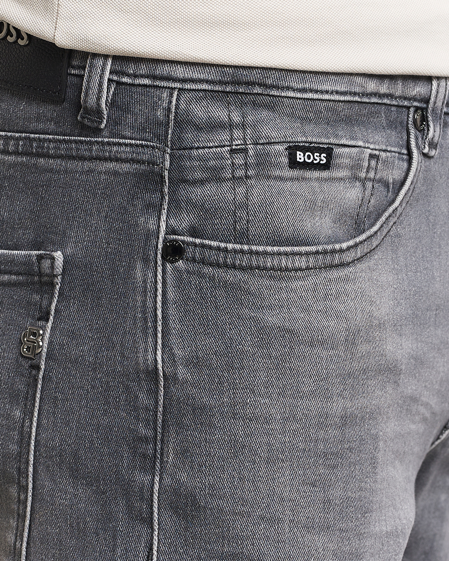 Mies | Housut | BOSS BLACK | Delaware Jeans Medium Grey