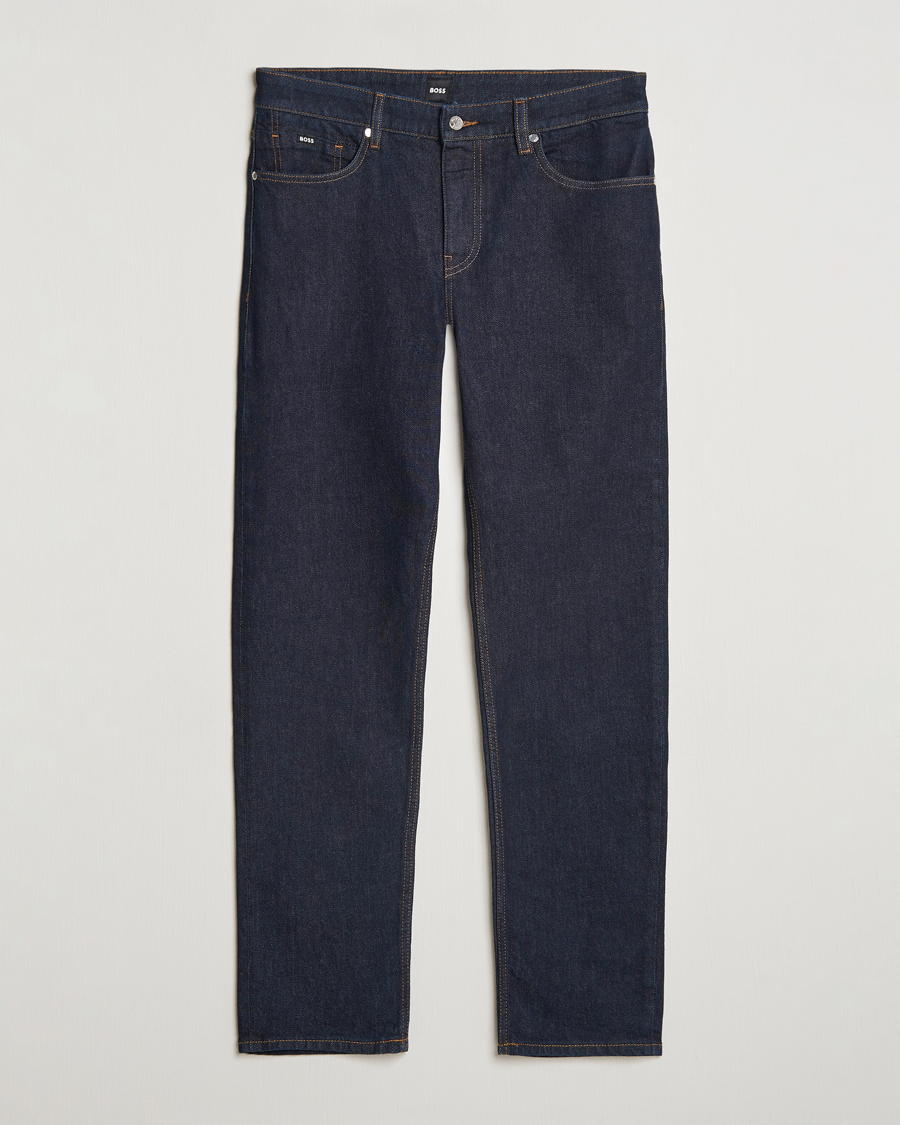 Mies | Housut | BOSS BLACK | Re.Maine Jeans Dark Blue