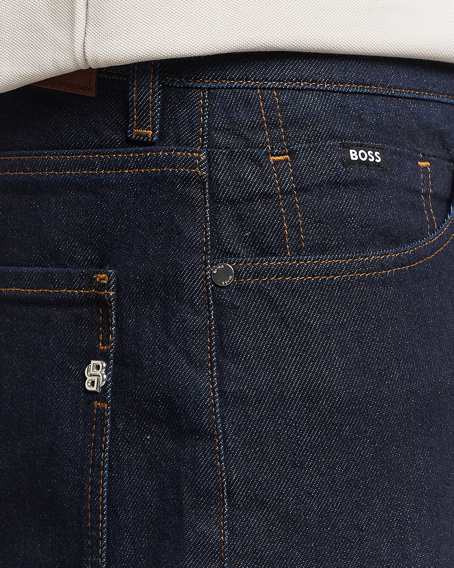 Mies | Housut | BOSS BLACK | Re.Maine Jeans Dark Blue