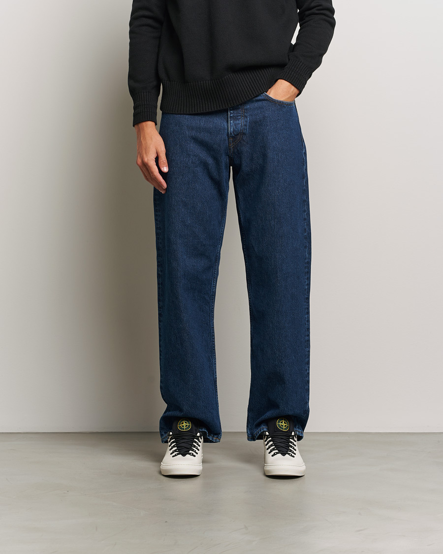 Mies | Stone Island Leather Snekers Natural | Stone Island | Leather Snekers Natural