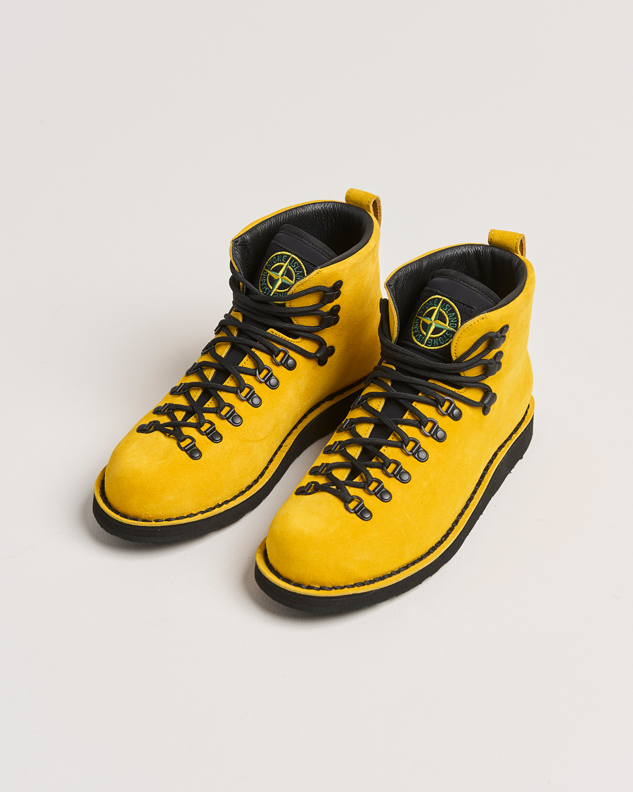 Mies | Stone Island Suede Boot Yellow | Stone Island | Suede Boot Yellow