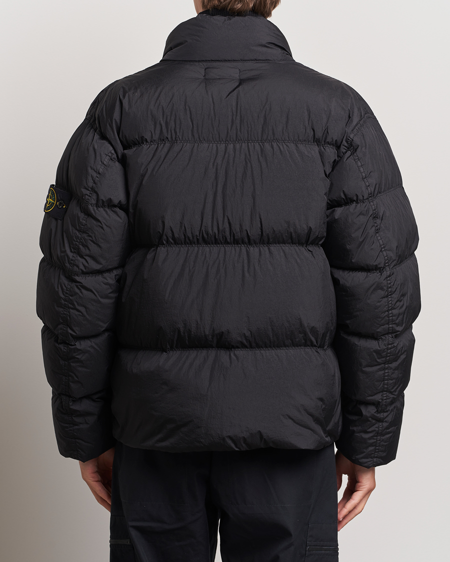 Mies | Takit | Stone Island | Garment Dyed Recycled Nylon Down Jacket Black