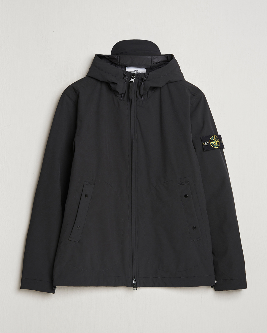 Mies | Takit | Stone Island | Soft Shell Primaloft Padded Jacket Black