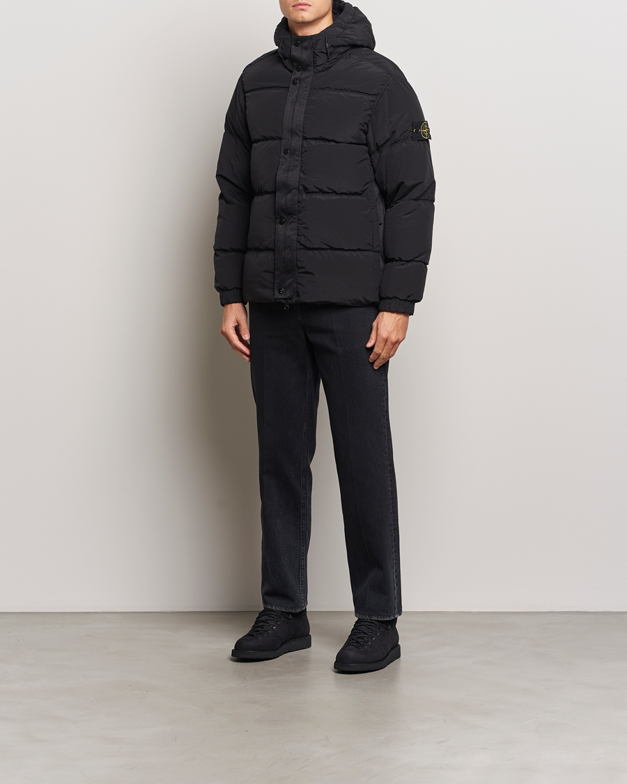 Mies | Takit | Stone Island | Nylon Metal Down Jacket Black
