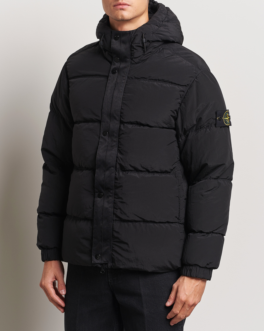 Mies | Takit | Stone Island | Nylon Metal Down Jacket Black