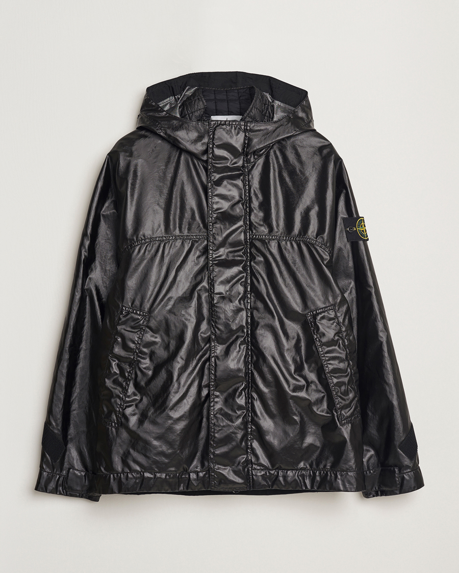 Mies | Takit | Stone Island | Glass Cover-TC Garment Dyed Detach Vest Jacket Black