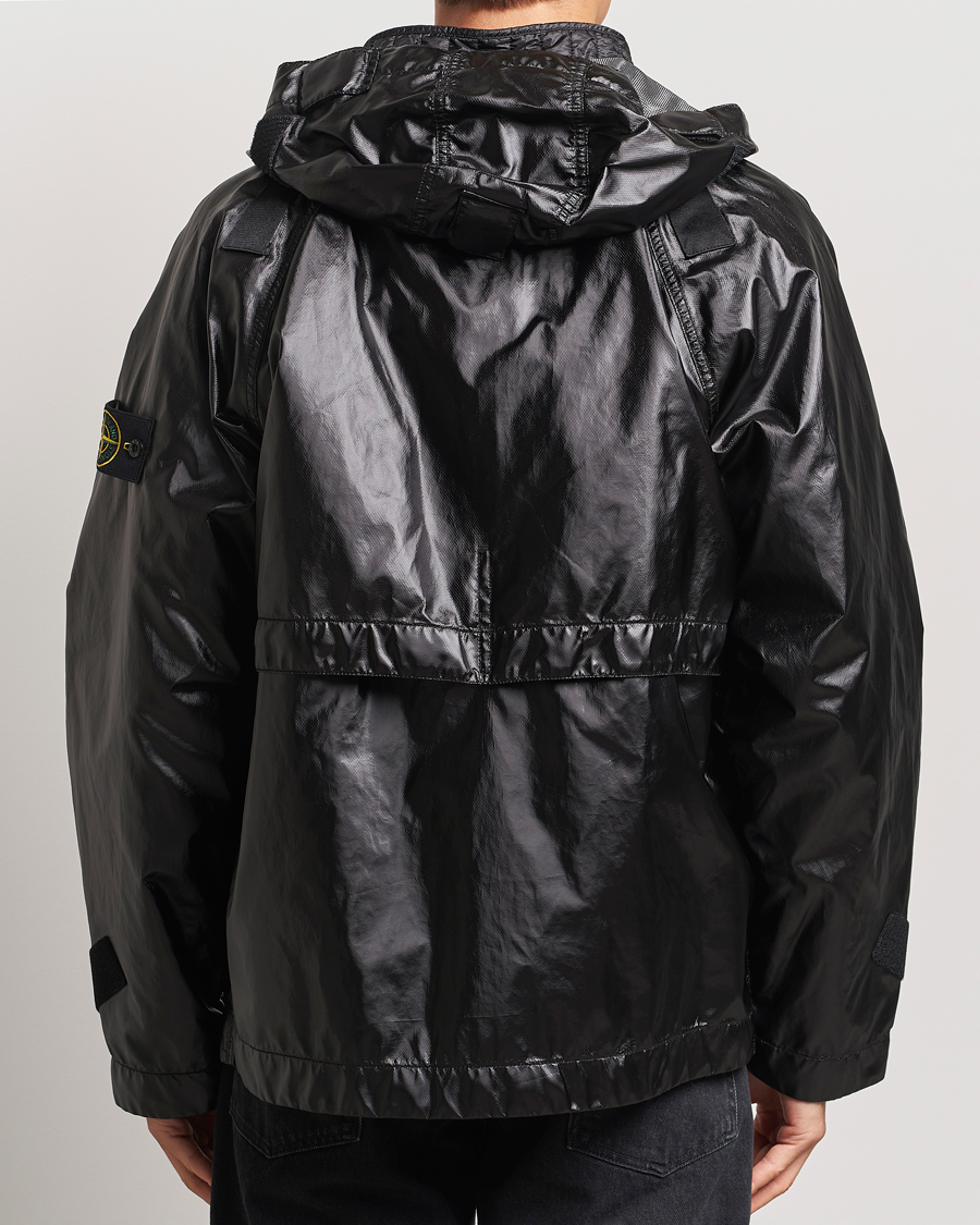 Mies | Takit | Stone Island | Glass Cover-TC Garment Dyed Detach Vest Jacket Black