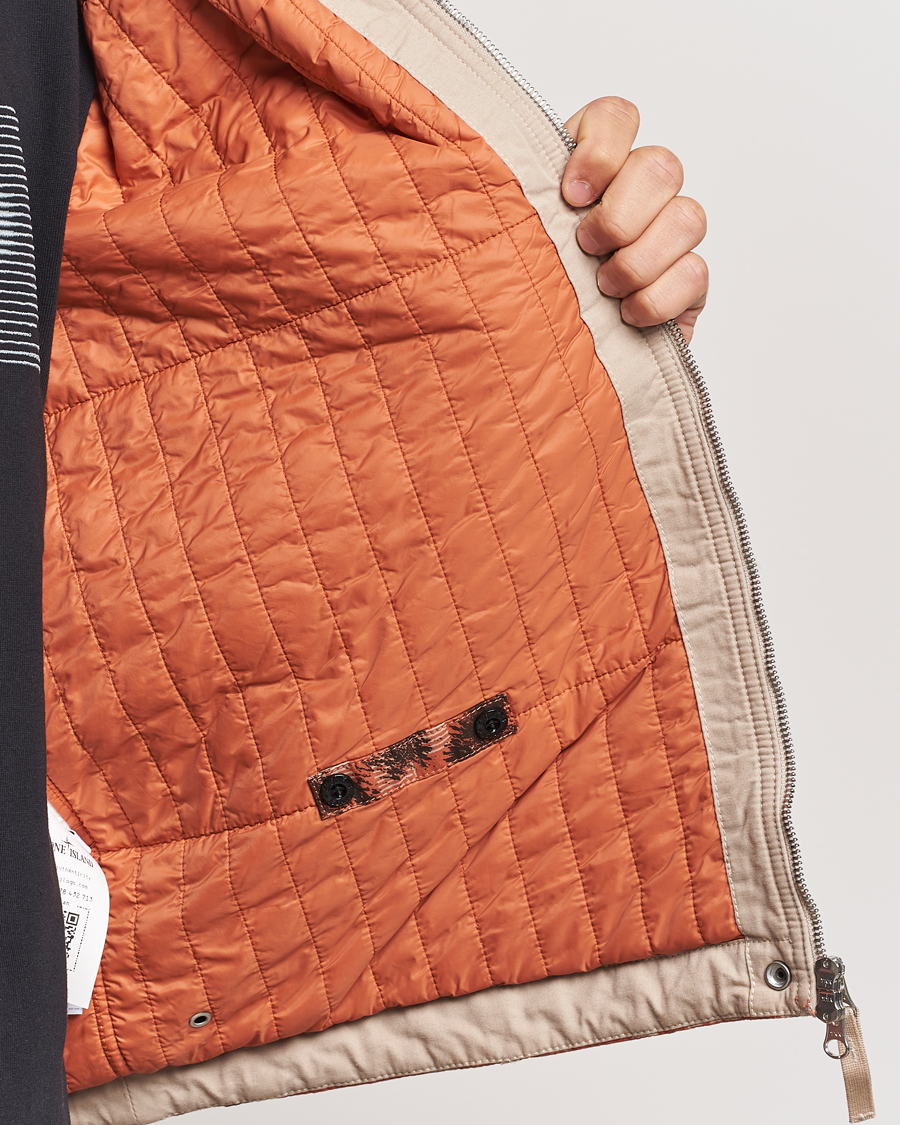 Mies | Takit | Stone Island | David Light TC Garment Dyed Camo Jacket Orange