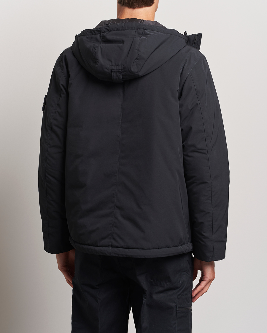 Mies | Takit | Stone Island | Micro Twill Hooded Jacket Black