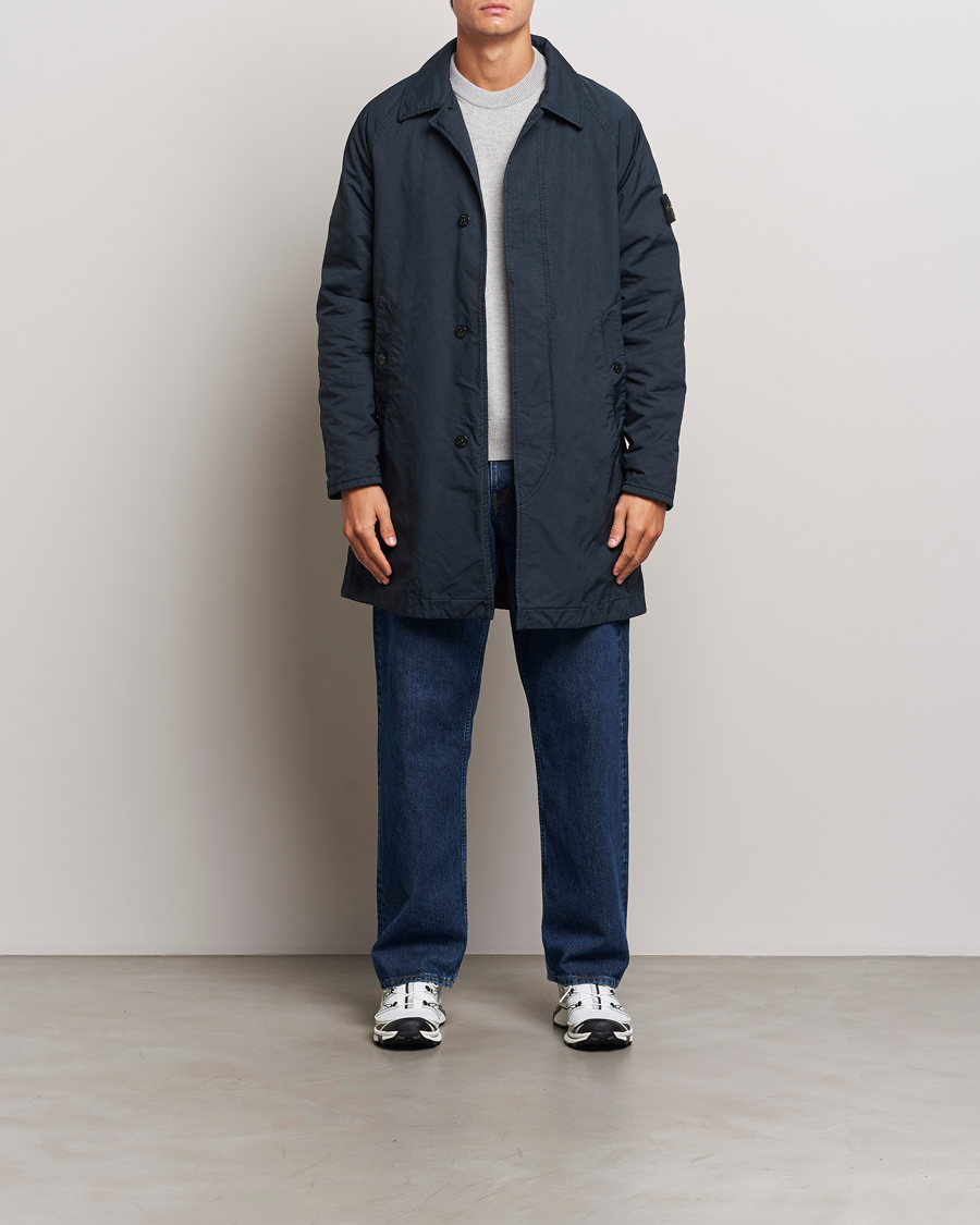 Mies | Takit | Stone Island | David TC Coat Navy Blue