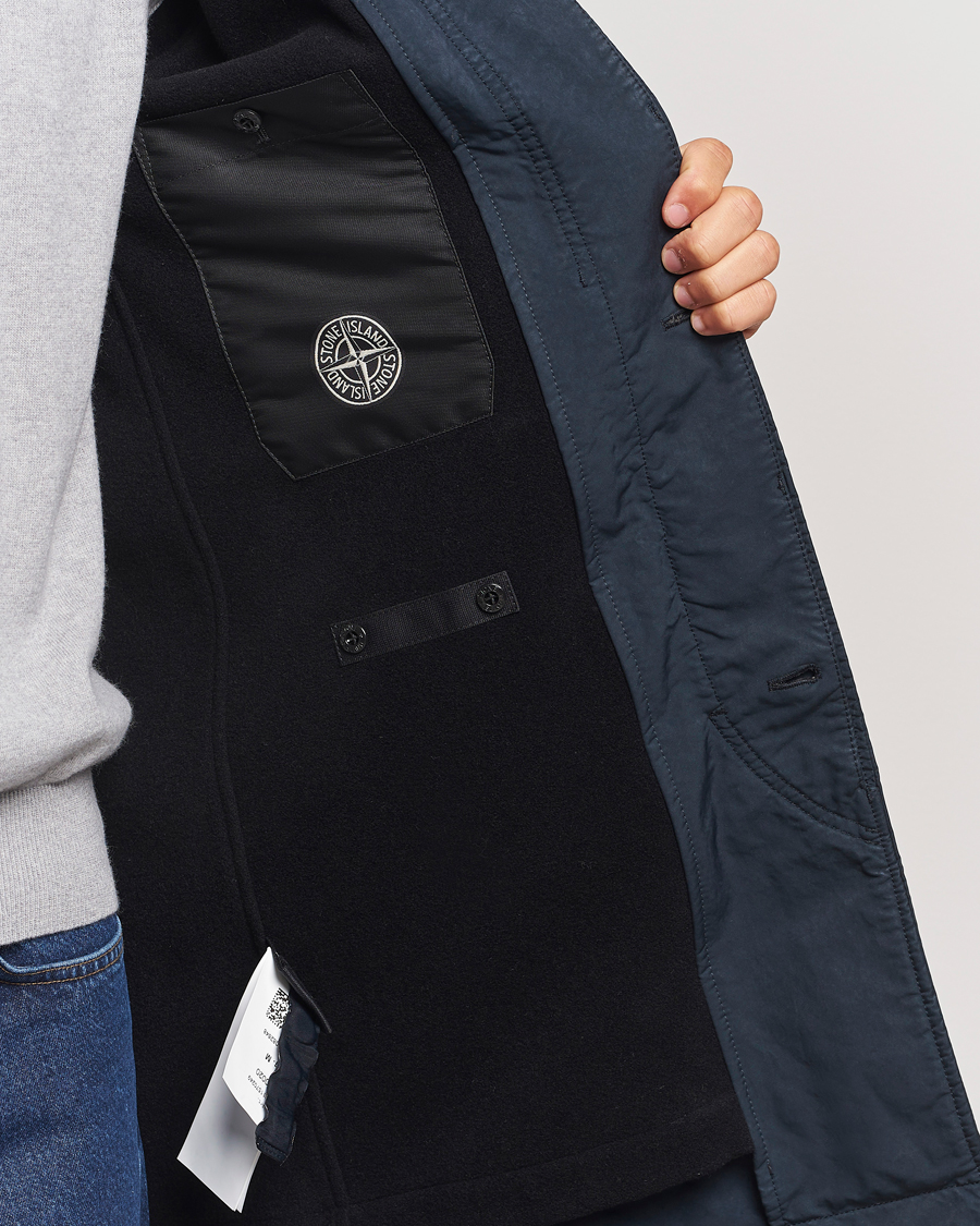 Mies | Takit | Stone Island | David TC Coat Navy Blue