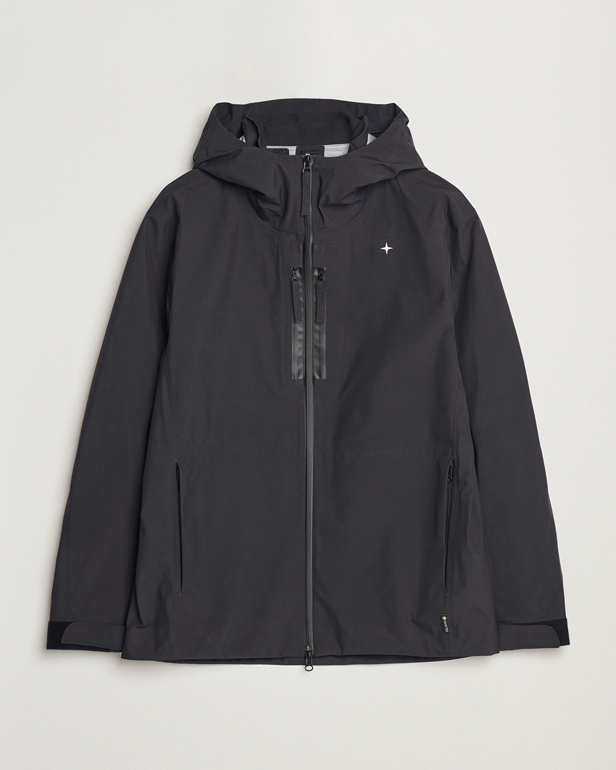 Mies | Takit | Stone Island | Gore-Tex Stellina Hooded Jacket Blue Marine