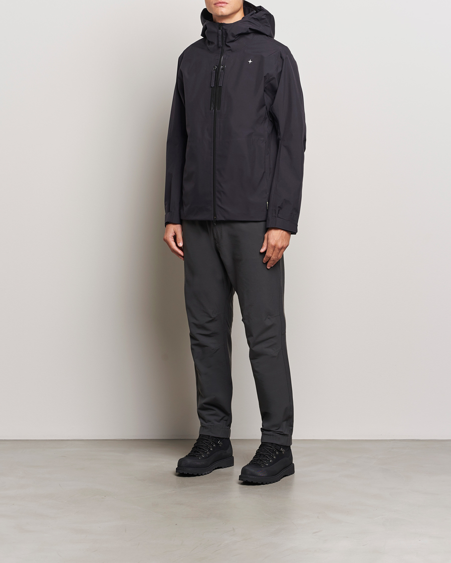 Mies | Takit | Stone Island | Gore-Tex Stellina Hooded Jacket Blue Marine