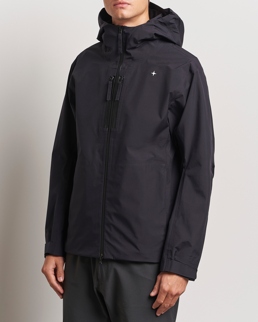 Mies | Takit | Stone Island | Gore-Tex Stellina Hooded Jacket Blue Marine