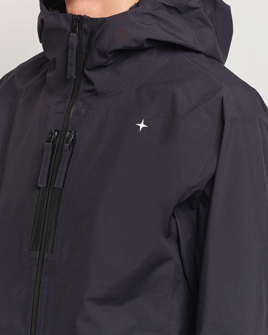 Mies | Takit | Stone Island | Gore-Tex Stellina Hooded Jacket Blue Marine