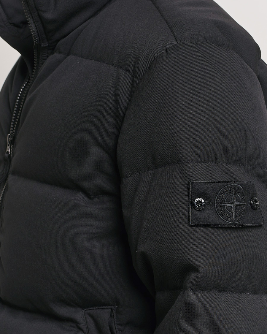 Mies | Takit | Stone Island | Ghost Wool Twill Down Jacket Black